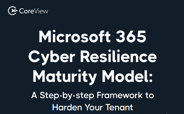 Microsoft 365 Cyber Resilience Maturity Model